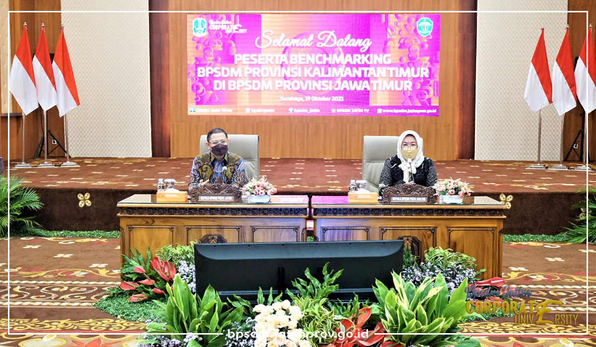 Benchmarking BPSDM Pemerintah Provinsi dan BKPSDM Kab/Kota se- Kalimantan Timur di BPSDM Provinsi Jawa Timur