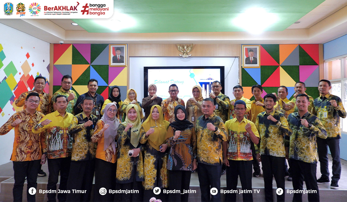 BPSDM Jatim Terima Kunjungan BPSDMD Provinsi Kalimantan Selatan, Bahas Pembentukan UPTD Sertifikasi Kompetensi